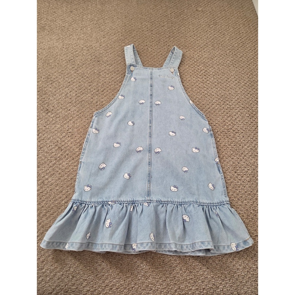 H&m girls hello kitty overalls dress size 10